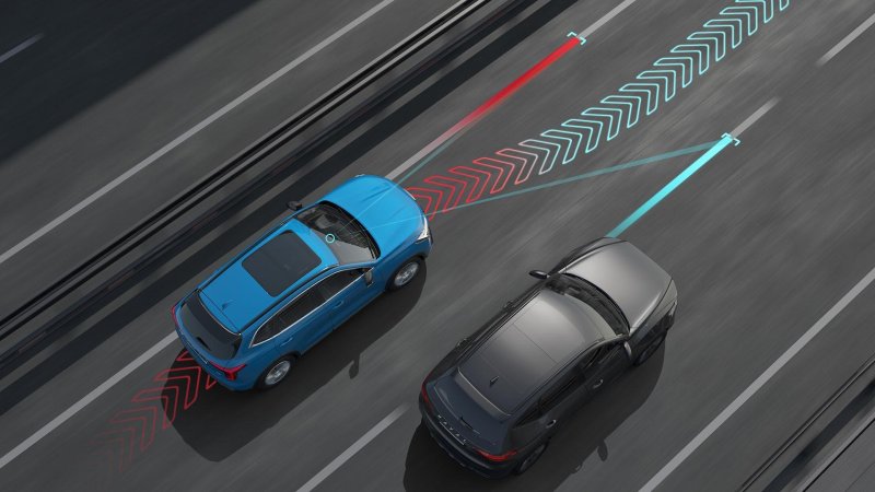 Автокөлікті жолақ ортасында сақтау және ұстап қалу жүйесі*